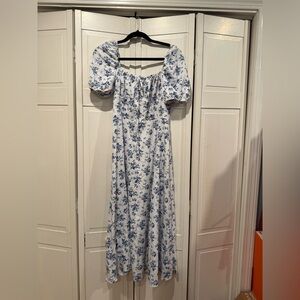 SHEIN floral maxi dress size medium brand new